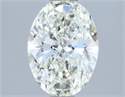Diamante Natural 1.50 quilates, Ovalado , Color J, claridad SI1 y certificado IGI