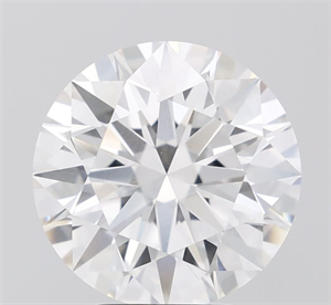Picture of Lab Grown Diamond 5.04 Carats, Round with Ideal Cut, E Color, VVS1 Clarity and Certified by IGI