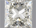 Natural Diamond 1.20 Carats, Princess with  Cut, K Color, VS2 Clarity and Certified by GIA