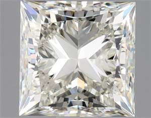 Picture of Natural Diamond 1.20 Carats, Princess with  Cut, K Color, VS2 Clarity and Certified by GIA