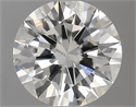 Natural Diamond 0.73 Carats, Round with Excellent Cut, I Color, I1 Clarity and Certified by GIA