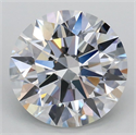 Del inventario de diamantes de laboratorio, 3.02 quilates, Redondo , Color E, claridad VVS2 y certificado IGI