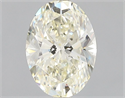 Natural Diamond 1.21 Carats, Oval with  Cut, M Color, VVS1 Clarity and Certified by GIA