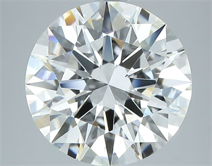 Picture of Natural Diamond 3.02 Carats, Round with Excellent Cut, F Color, VVS2 Clarity and Certified by GIA