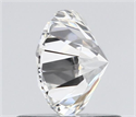 Natural Diamond 0.70 Carats, Round with Excellent Cut, E Color, VVS2 Clarity and Certified by GIA