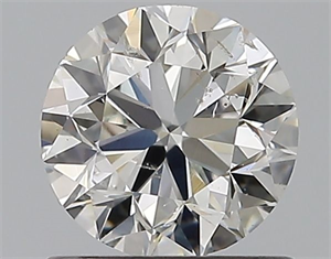 Foto Diamante Natural 0.80 quilates, Redondo , Color I, claridad SI2 y certificado GIA de