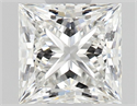 Diamante Natural 0.50 quilates, Princesa , Color G, claridad VS1 y certificado GIA