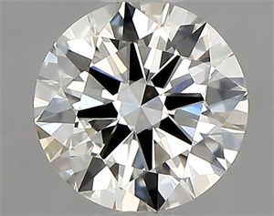 Foto Diamante Natural 0.50 quilates, Redondo , Color K, claridad VVS2 y certificado GIA de