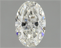 Diamante Natural 0.57 quilates, Ovalado , Color H, claridad VVS1 y certificado GIA