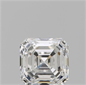Natural Diamond 1.02 Carats, Asscher with  Cut, G Color, VS1 Clarity and Certified by GIA