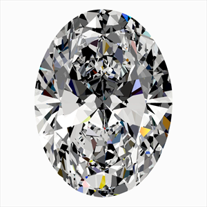 Picture of Natural Diamond 0.40 Carats, Oval with  Cut, E Color, VS1 Clarity and Certified by GIA