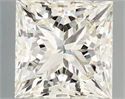 Natural Diamond 0.43 Carats, Princess with  Cut, K Color, VVS1 Clarity and Certified by GIA