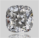 Diamante Natural 0.50 quilates, Del cojín , Color F, claridad VVS1 y certificado GIA
