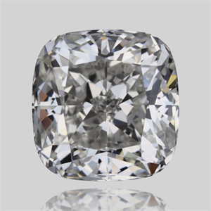 Foto Diamante Natural 0.50 quilates, Del cojín , Color F, claridad VVS1 y certificado GIA de
