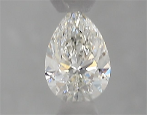 Foto Diamante Natural 0.40 quilates, De pera , Color H, claridad SI1 y certificado GIA de