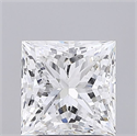 Natural Diamond 3.01 Carats, Princess with  Cut, F Color, SI2 Clarity and Certified by GIA