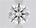 Del inventario de diamantes de laboratorio, 1.07 quilates, Redondo , Color F, claridad VVS1 y certificado IGI