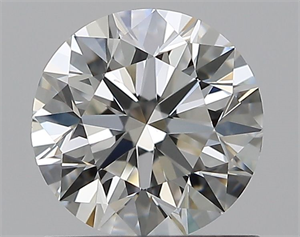 Picture of Natural Diamond 0.90 Carats, Round with Excellent Cut, H Color, VS2 Clarity and Certified by GIA