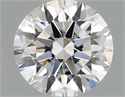 Del inventario de diamantes de laboratorio, 1.55 quilates, Redondo , Color F, claridad VS1 y certificado IGI