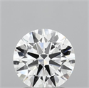 Lab Grown Diamond 1.54 Carats, Round with Ideal Cut, D Color, VS1 Clarity and Certified by IGI