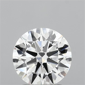 Picture of Lab Grown Diamond 1.54 Carats, Round with Ideal Cut, D Color, VS1 Clarity and Certified by IGI