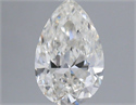 Natural Diamond 0.40 Carats, Pear with  Cut, H Color, VS2 Clarity and Certified by GIA