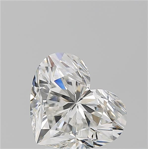 Picture of Natural Diamond 3.01 Carats, Heart with  Cut, G Color, VS1 Clarity and Certified by GIA