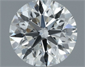 Diamante Natural 0.60 quilates, Redondo , Color F, claridad VS2 y certificado IGI