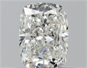 Natural Diamond 0.55 Carats, Cushion with  Cut, I Color, VVS1 Clarity and Certified by GIA
