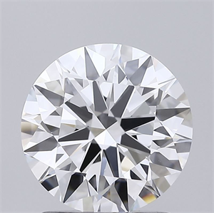 Picture of Lab Grown Diamond 1.57 Carats, Round with Ideal Cut, D Color, VS1 Clarity and Certified by IGI