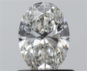 Foto Diamante Natural 0.70 quilates, Ovalado , Color G, claridad VS1 y certificado IGI de