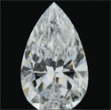 Diamante Natural 2.01 quilates, De pera , Color D, claridad IF y certificado GIA