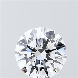 Picture of Lab Grown Diamond 1.50 Carats, Round with Ideal Cut, D Color, VVS2 Clarity and Certified by IGI