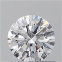 Diamante Natural 0.72 quilates, Redondo , Color D, claridad VS1 y certificado GIA