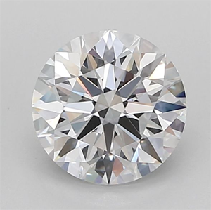 Picture of Lab Grown Diamond 2.27 Carats, Round with Ideal Cut, D Color, IF Clarity and Certified by IGI