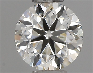 Foto Diamante Natural 0.40 quilates, Redondo , Color H, claridad VVS2 y certificado IGI de