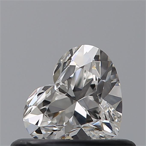 Picture of Natural Diamond 0.41 Carats, Heart with  Cut, G Color, VVS1 Clarity and Certified by GIA