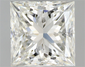 Picture of Natural Diamond 1.06 Carats, Princess with  Cut, J Color, VVS1 Clarity and Certified by GIA