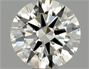Diamante Natural 0.53 quilates, Redondo , Color L, claridad VVS1 y certificado GIA