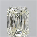 Natural Diamond 1.73 Carats, Radiant with  Cut, M Color, VVS2 Clarity and Certified by GIA