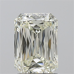Picture of Natural Diamond 1.73 Carats, Radiant with  Cut, M Color, VVS2 Clarity and Certified by GIA