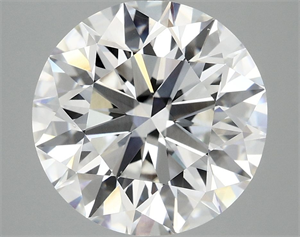 Picture of Lab Grown Diamond 5.07 Carats, Round with Excellent Cut, E Color, VS1 Clarity and Certified by IGI