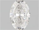 Diamante Natural 0.73 quilates, Ovalado , Color F, claridad I1 y certificado GIA