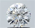 Diamante Natural 0.80 quilates, Redondo , Color G, claridad SI2 y certificado GIA