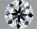 Diamante Natural 0.90 quilates, Redondo , Color I, claridad SI2 y certificado GIA