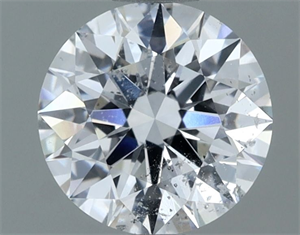 Foto Diamante Natural 1.10 quilates, Redondo , Color D, claridad I1 y certificado GIA de