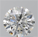 Natural Diamond 0.92 Carats, Round with Excellent Cut, J Color, VVS2 Clarity and Certified by GIA