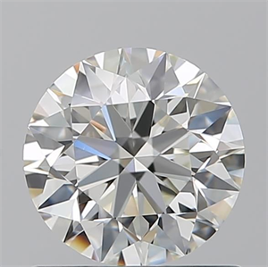 Picture of Natural Diamond 0.92 Carats, Round with Excellent Cut, J Color, VVS2 Clarity and Certified by GIA