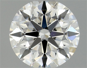 Foto Diamante Natural 0.46 quilates, Redondo , Color F, claridad VVS1 y certificado GIA de