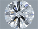 Natural Diamond 1.01 Carats, Round with Excellent Cut, G Color, SI2 Clarity and Certified by GIA